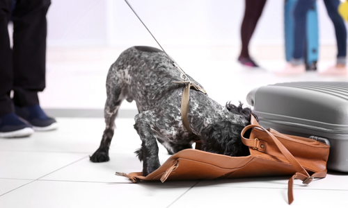 Explosive Detection Canine Handler